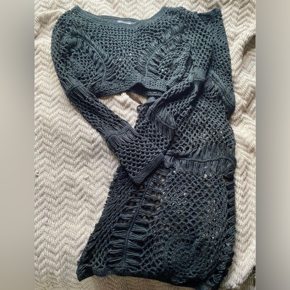 Pretty Little Thing Black Crochet Set - Picture 4 of 5